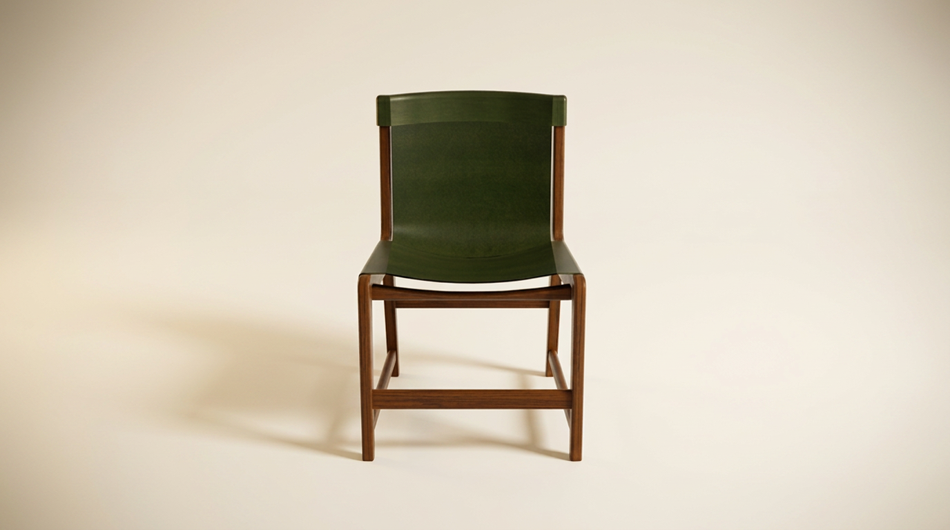 Solid wood dining chair OEM Vietnam — upholstered seat