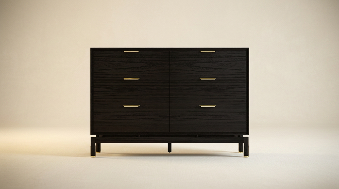 6-drawer nursery dresser ODM factory — soft-close undermount slides